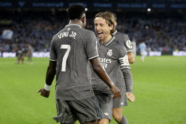 Vinicius Junior i Luka Modrić/Foto REUTERS