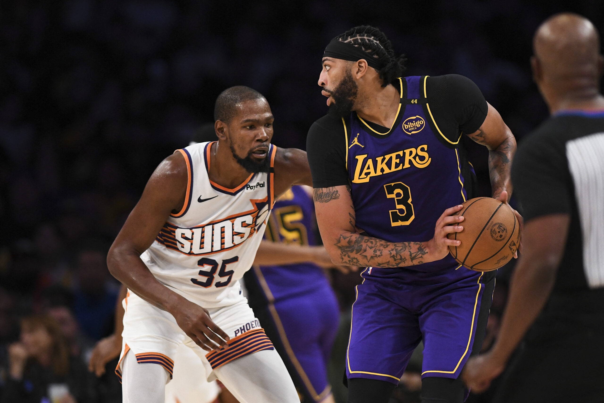 Kevin Durant i Anthony Davis/Foto REUTERS