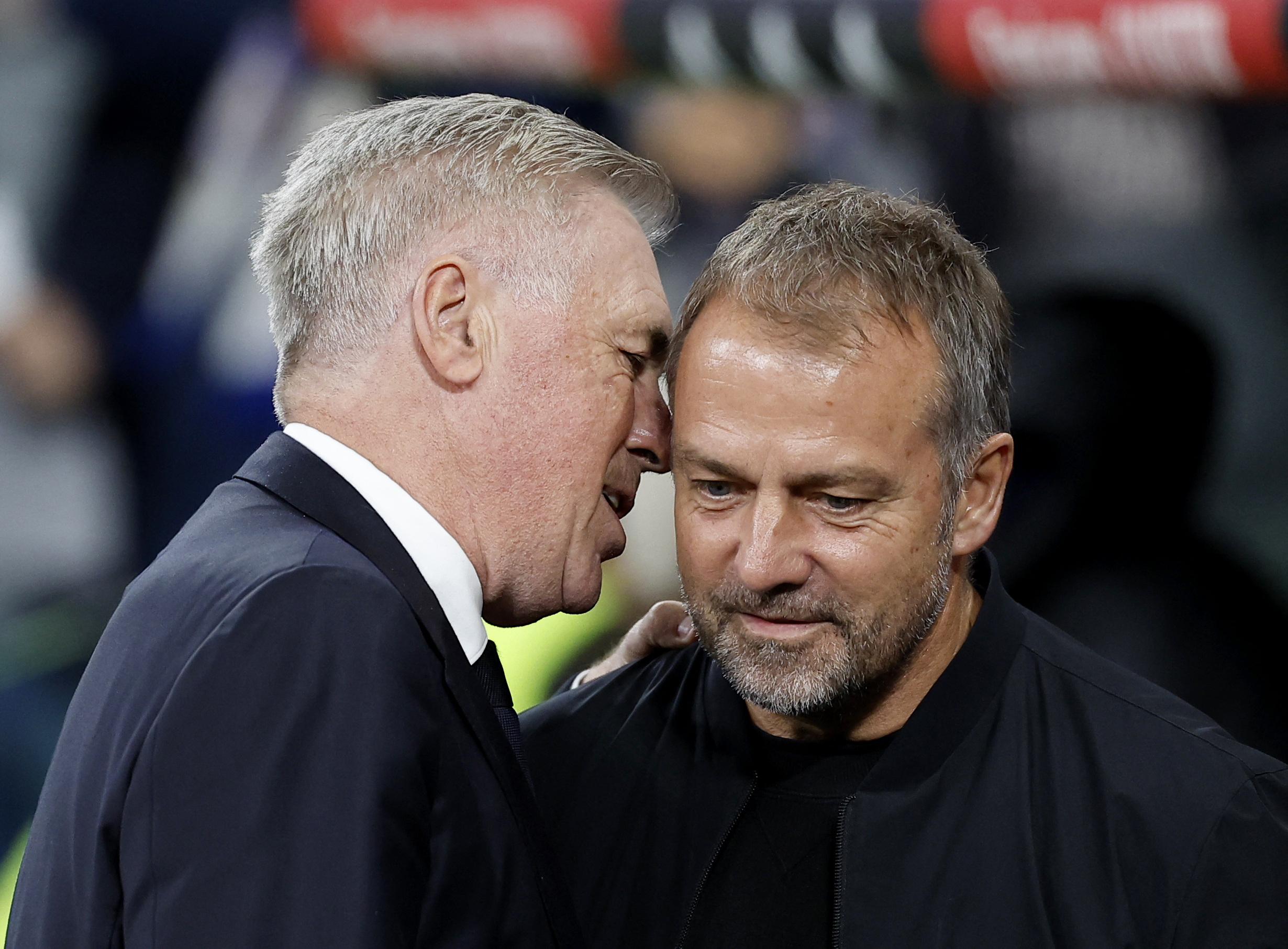 Carlo Ancelotti i Hansi Flick/Foto REUTERS