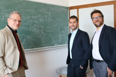 Salvatore Marco Giampaolo, Alberto Giuseppe Catalano i Fabio Franchini / Foto IRB