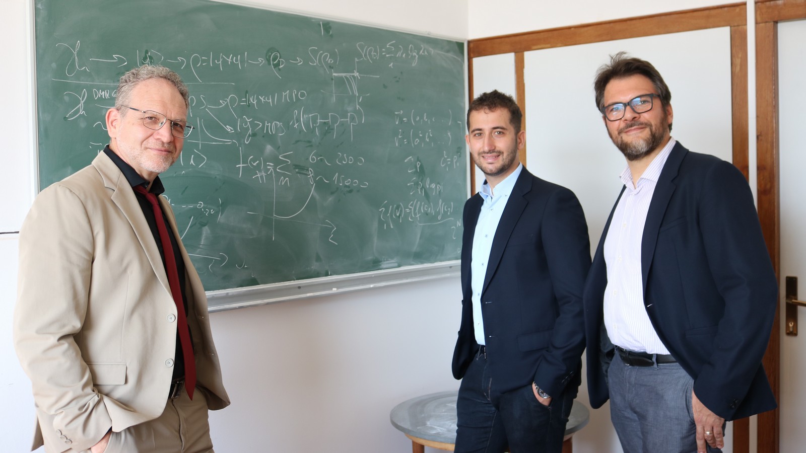 Salvatore Marco Giampaolo, Alberto Giuseppe Catalano i Fabio Franchini / Foto IRB