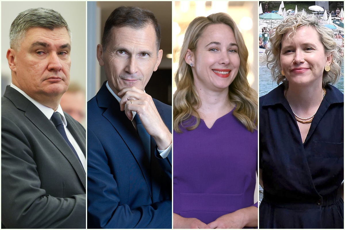 Zoran Milanović, Dragan Primorac, Marija Selak Raspudić, Ivana Kekin / Foto: Novi list, Pixsell