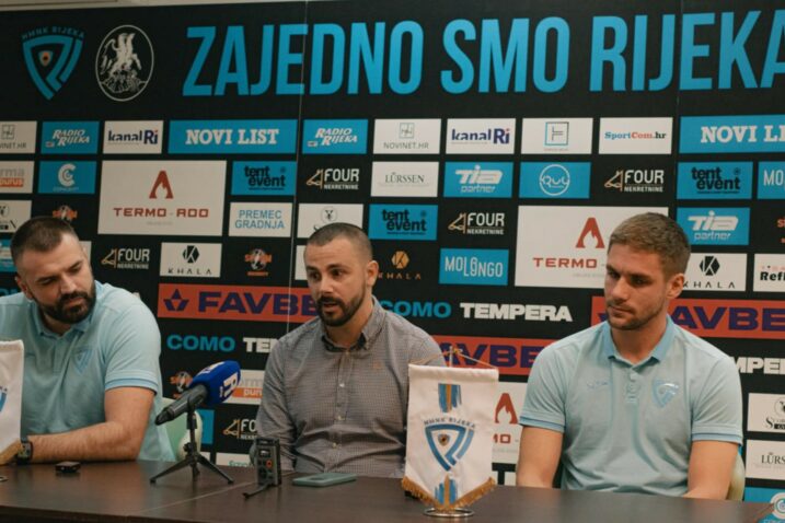 Duje Maretić, Vedran Frelih i Carlo Berković/Foto A. ŠIJAN/HMNK Rijeka