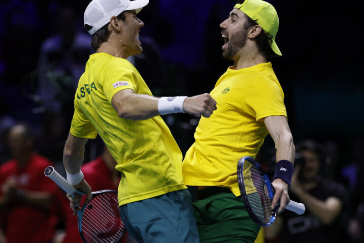 Jordan Thompson i Matthew Ebden/Foto REUTERS