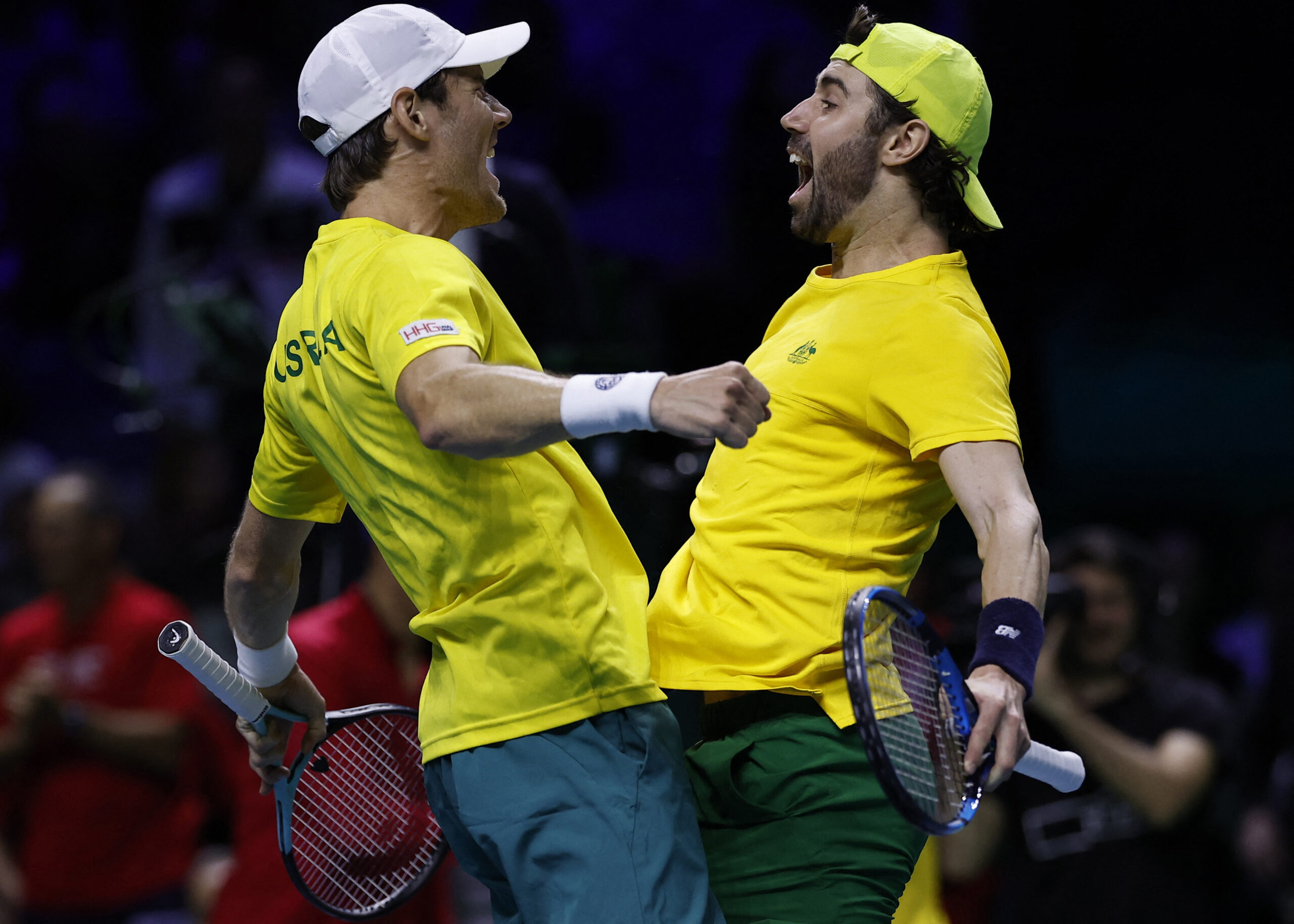 Jordan Thompson i Matthew Ebden/Foto REUTERS