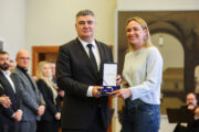 Zoran Milanović i Donna Vekić/Foto PIXSELL