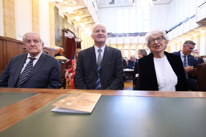 Zorislav Srebrić, Željko Pavličević i Morana Paliković Gruden/Foto PIXSELL