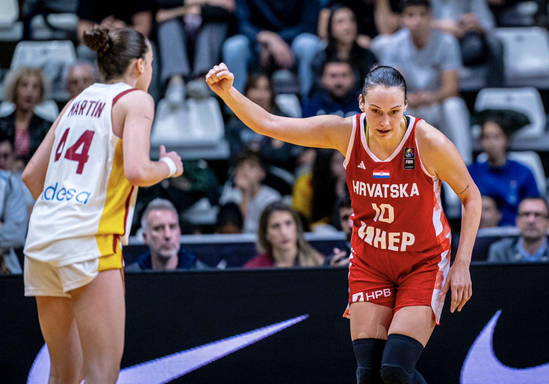 Iyana Martin Carrion i Andrijana Cvitković/Foto FIBA