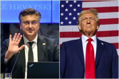 Andrej Plenković, Donald Trump / Foto: Novi list, REUTERS