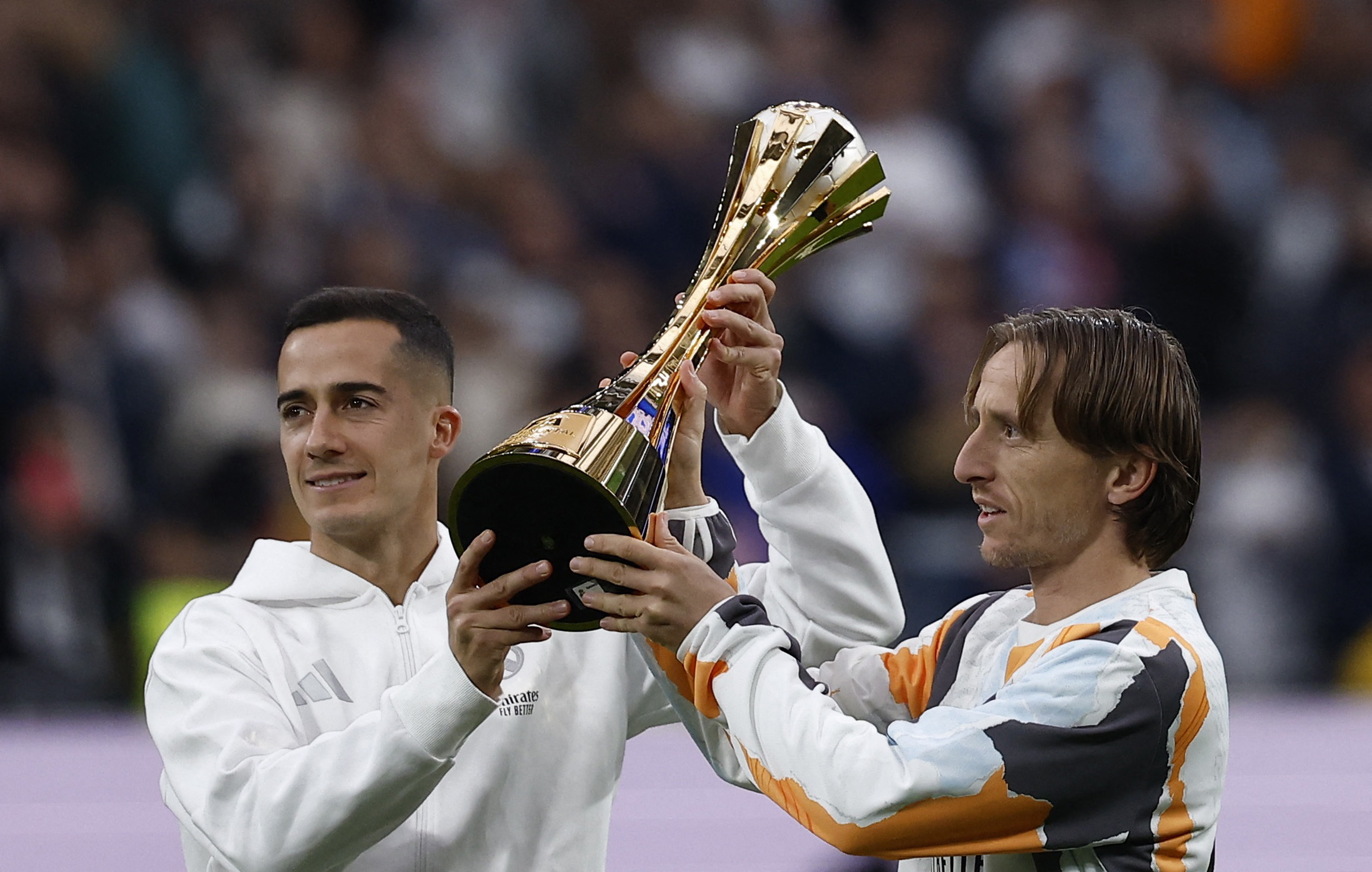 Lucas Vasquez i Luka Modrić/Foto REUTERS