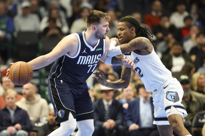 Luka Dončić i Ja Morant/Foto REUTERS