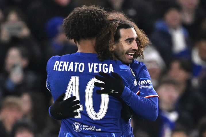 Marc Cucurella i Renato Veiga (Chelsea)/Foto REUTERS