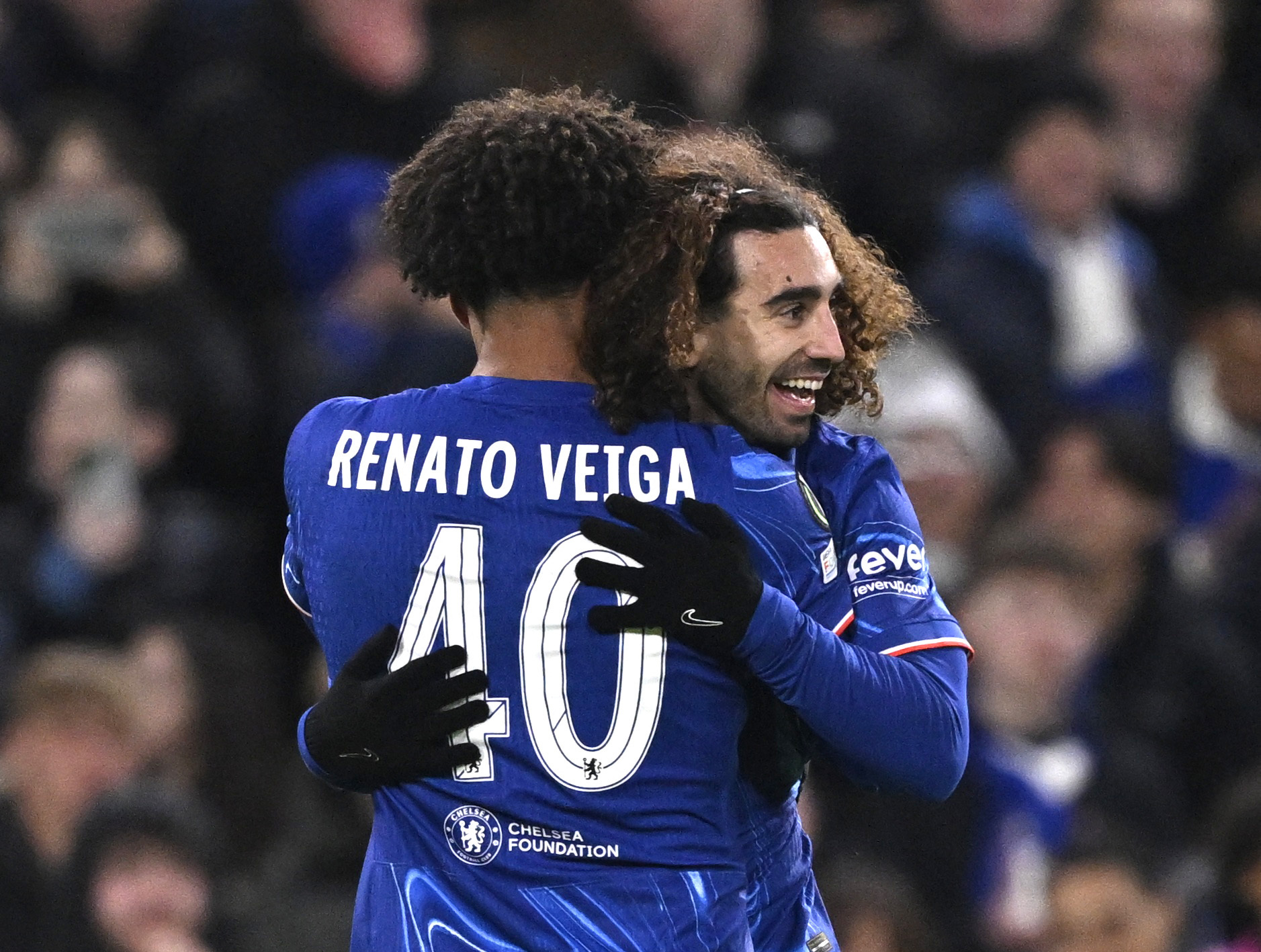 Marc Cucurella i Renato Veiga (Chelsea)/Foto REUTERS