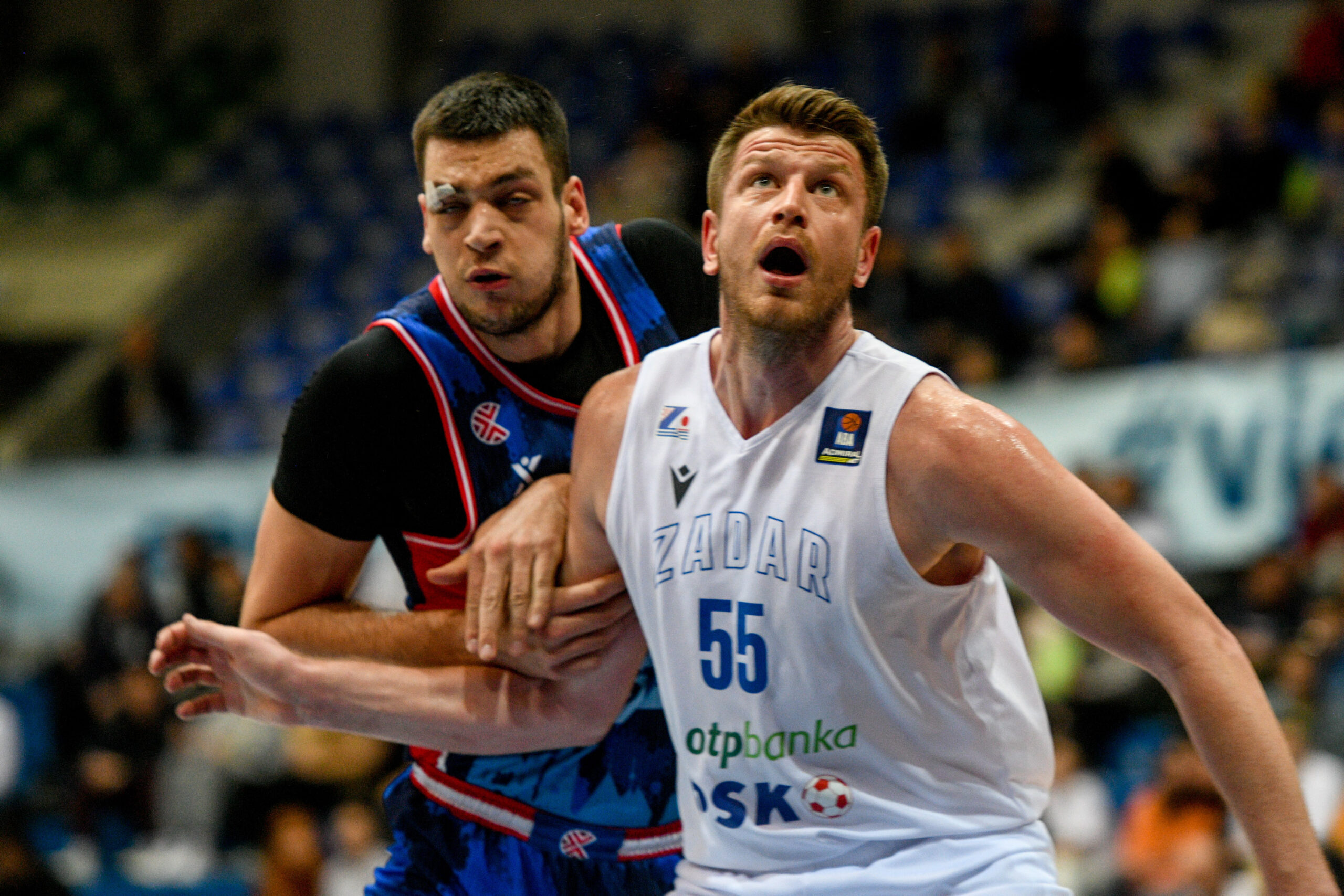 Krešimir Ljubičić (danas u Splitu) i Leon Šantelj/Foto MARIN SUŠIĆ/ABA LIGA