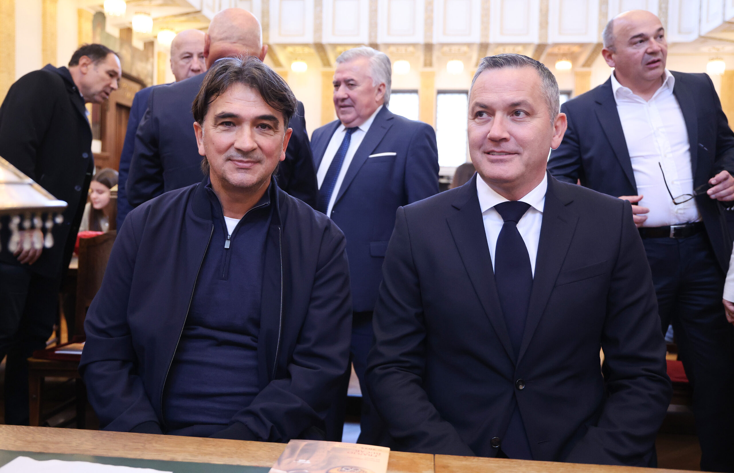 Zlatko Dalić i Marijan Kustić/Foto PIXSELL