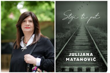 Julijana Matanović / Josip Regovic/PIXSELL, naslovnica knjige "Stoji ti put"