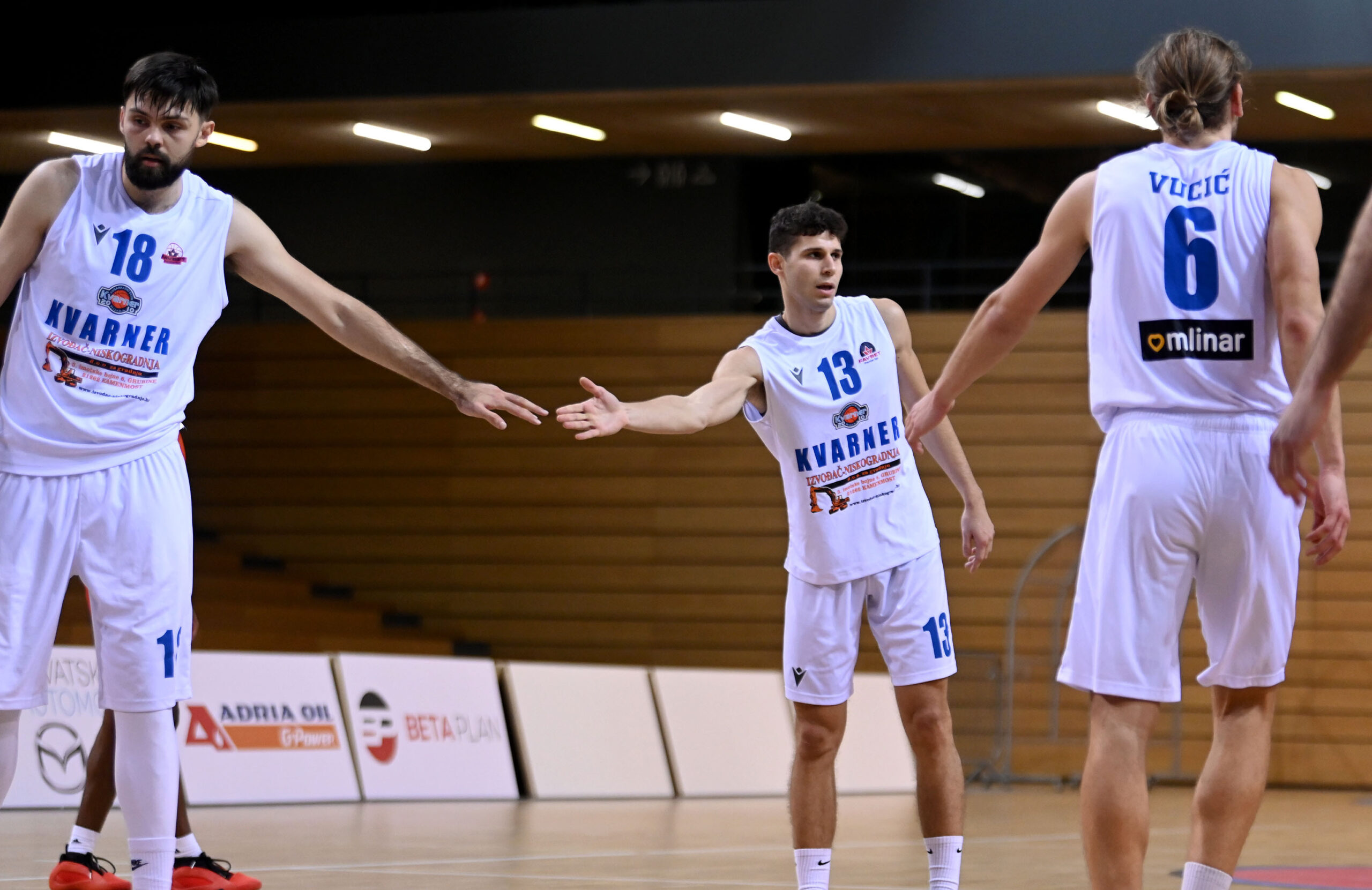 Ivan Miličević, Toni Jelenković i Luka Vucić/Foto V. KARUZA