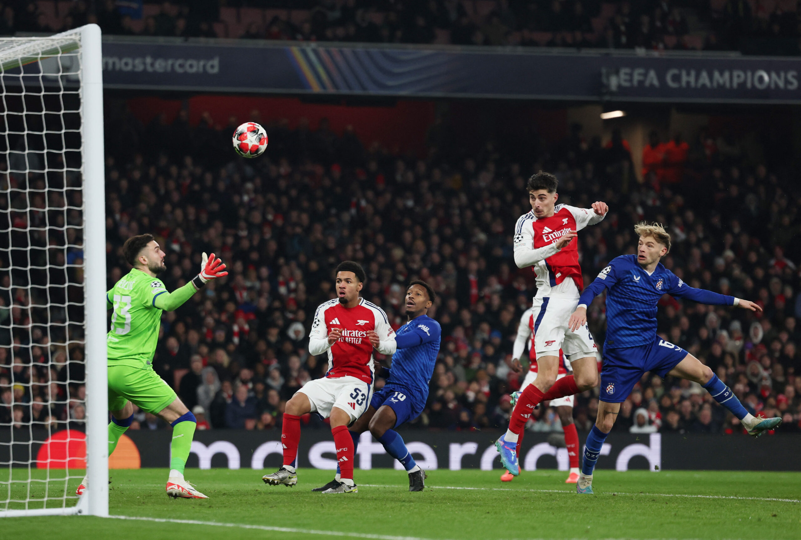 STRIJELAC I ASISTENT - Kai Havertz postiže drugi gol Arsenala / Foto REUTERS