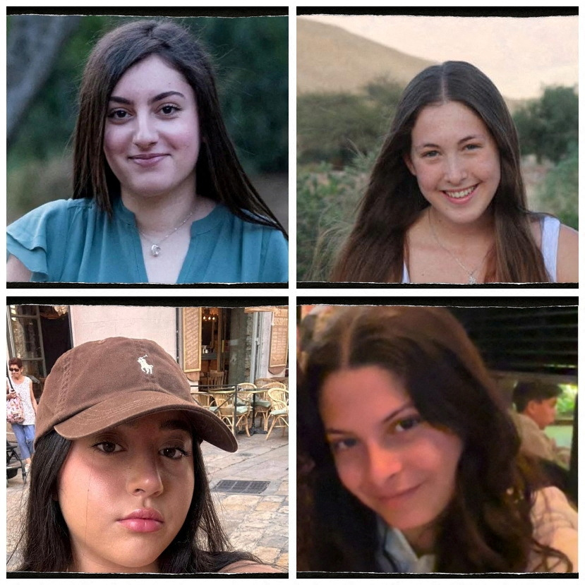 Taokinje Karina Ariev, Naama Levy, Liri Albag i Daniela Gilboa / Reuters