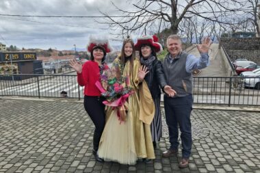 Sanja Udović, Nora Marčelja, Sanja Sirotnjak i Denis Mladenić / Foto Općina Viškovo