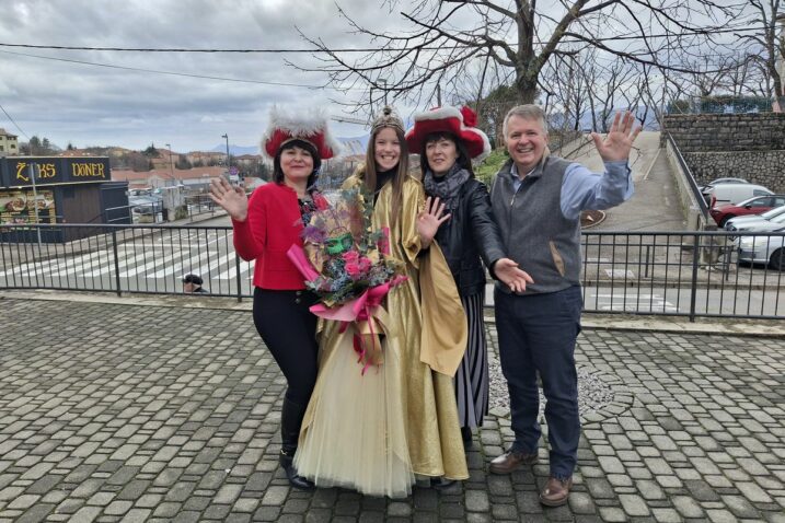 Sanja Udović, Nora Marčelja, Sanja Sirotnjak i Denis Mladenić / Foto Općina Viškovo