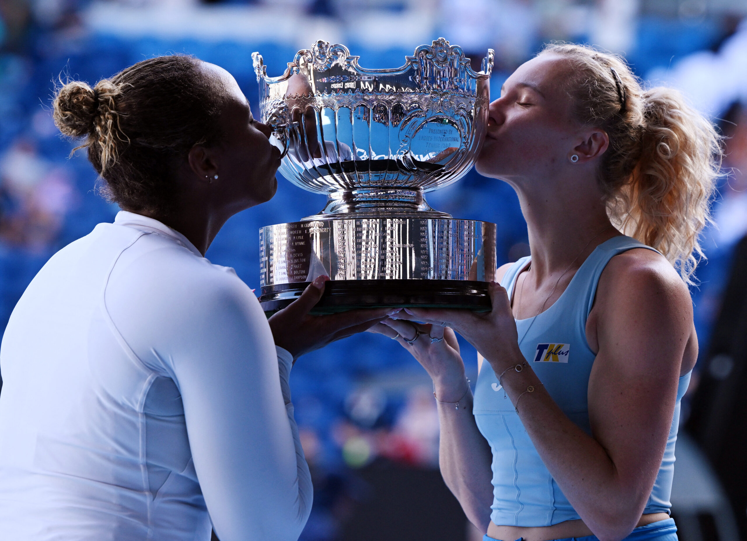 Taylor Townsend i Katerina Siniakova/Foto REUTERS