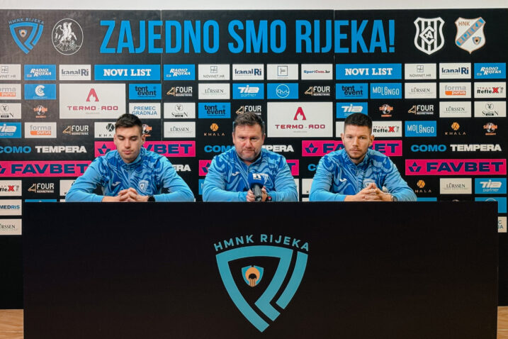 Max Vesel, Alen Jukić i Žiga Čeh/Foto HMNK Rijeka