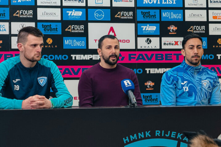 Elvir Husarić, Vedran Frelih i Joselito/Foto HMNK Rijeka