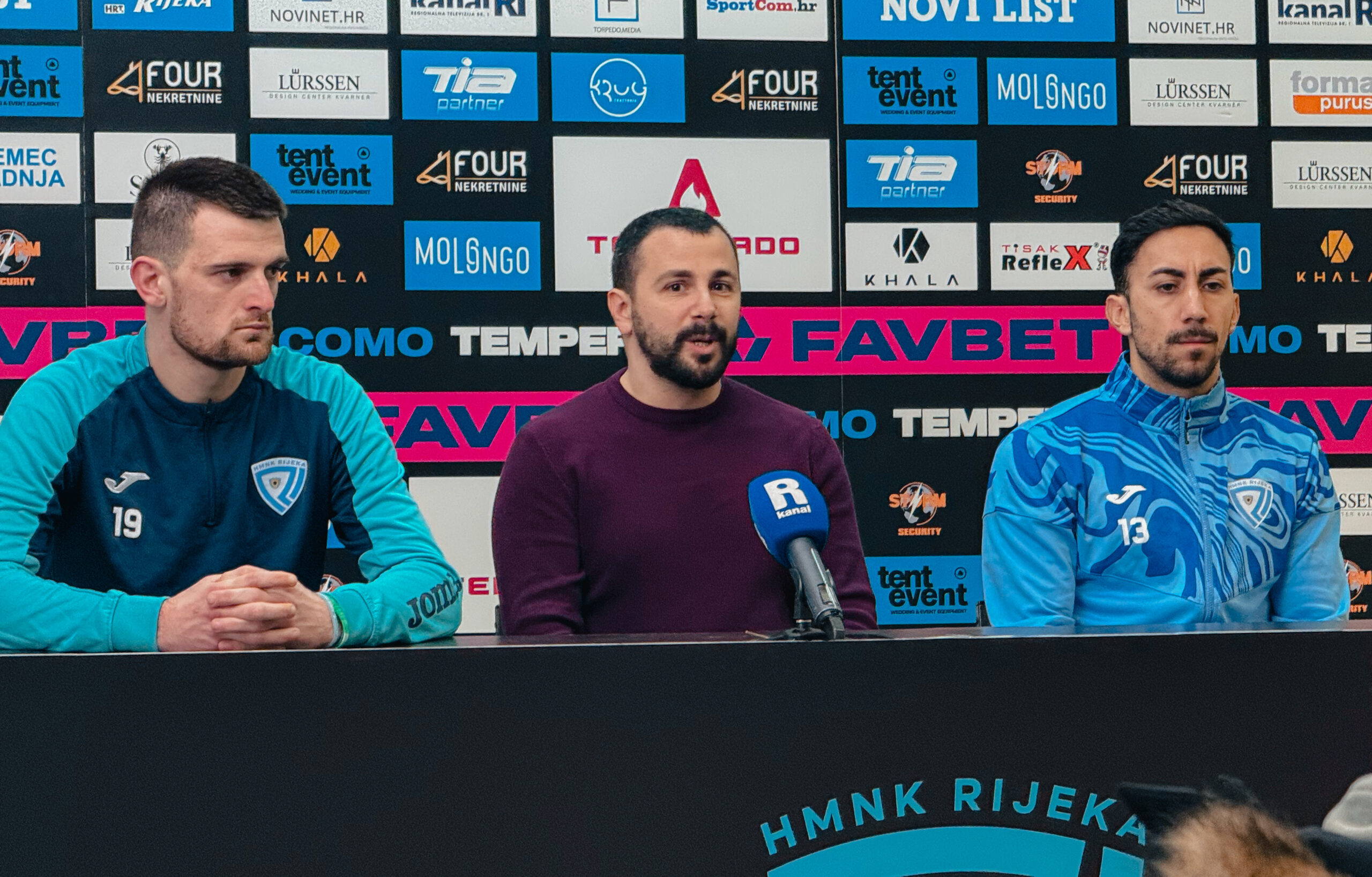 Elvir Husarić, Vedran Frelih i Joselito/Foto HMNK Rijeka