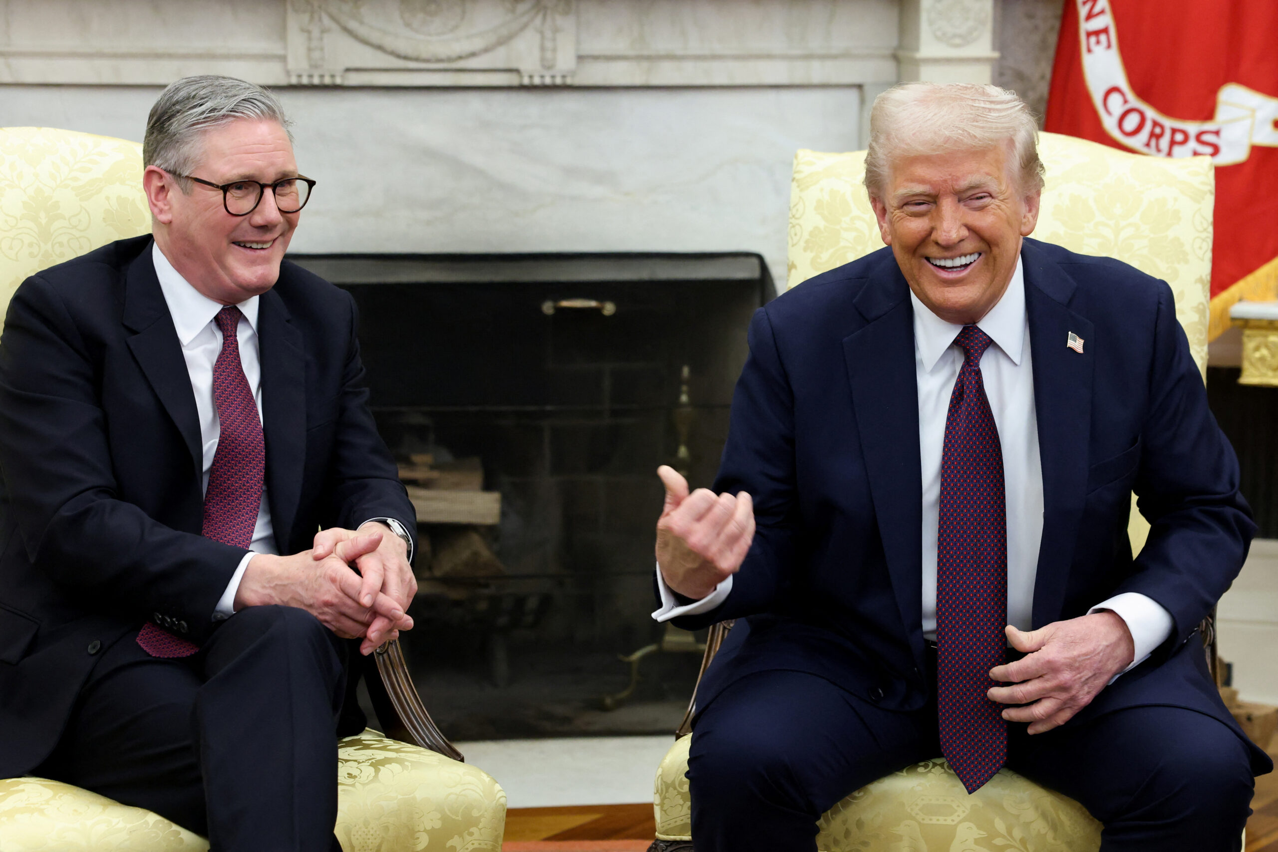 Keir Starmer i Donald Trump / Foto: REUTERS