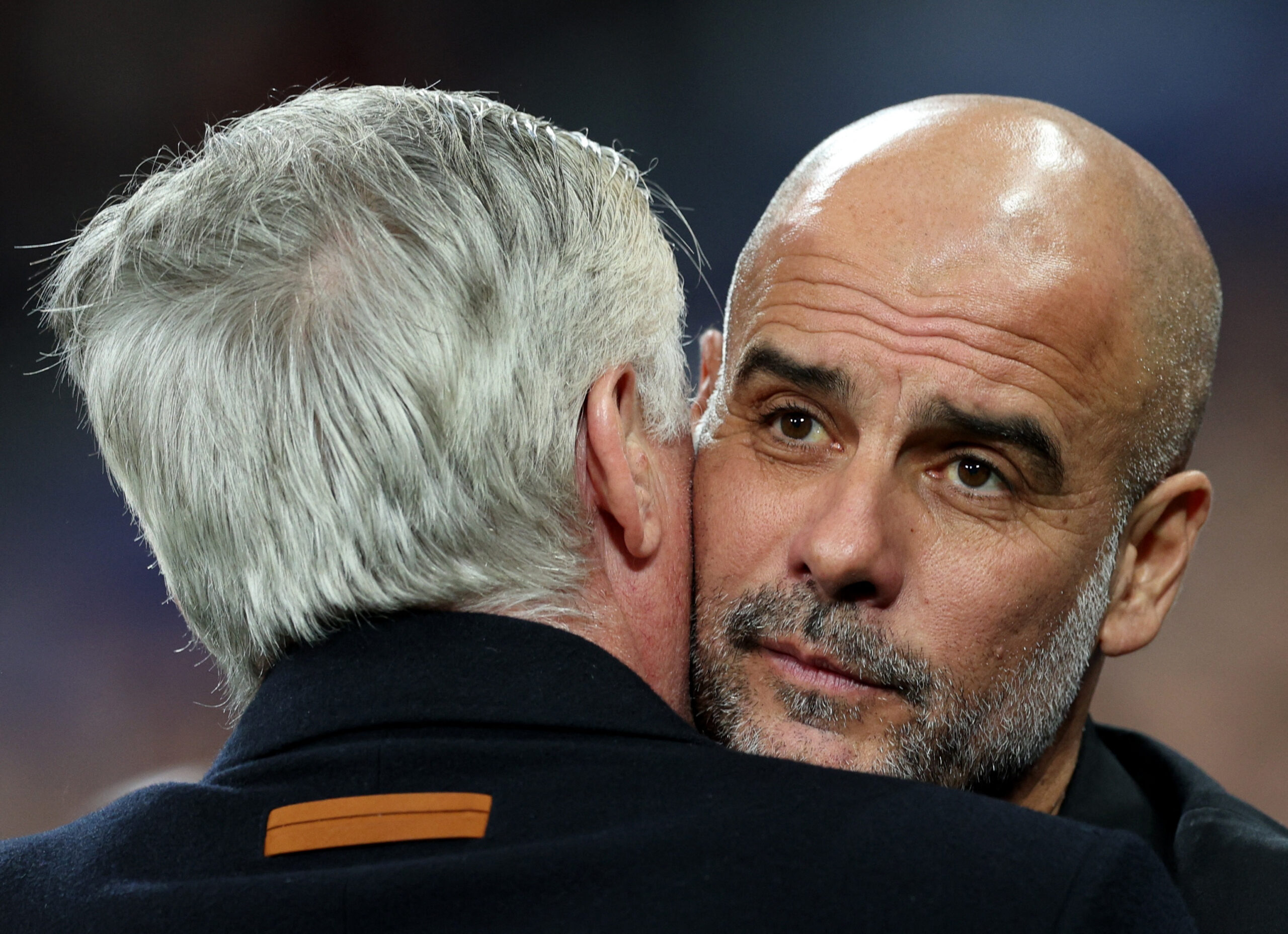 Carlo Ancelotti i Pep Guardiola/Foto REUTERS