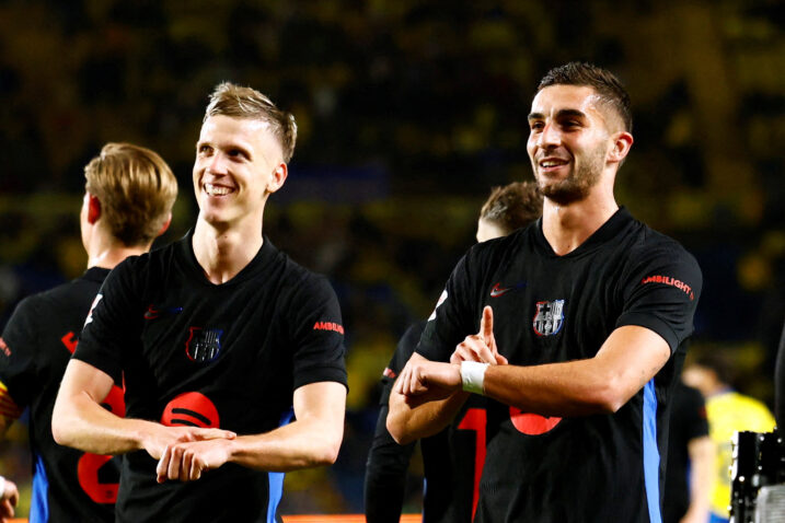 Dani Olmo i Ferran Torres/Foto REUTERS