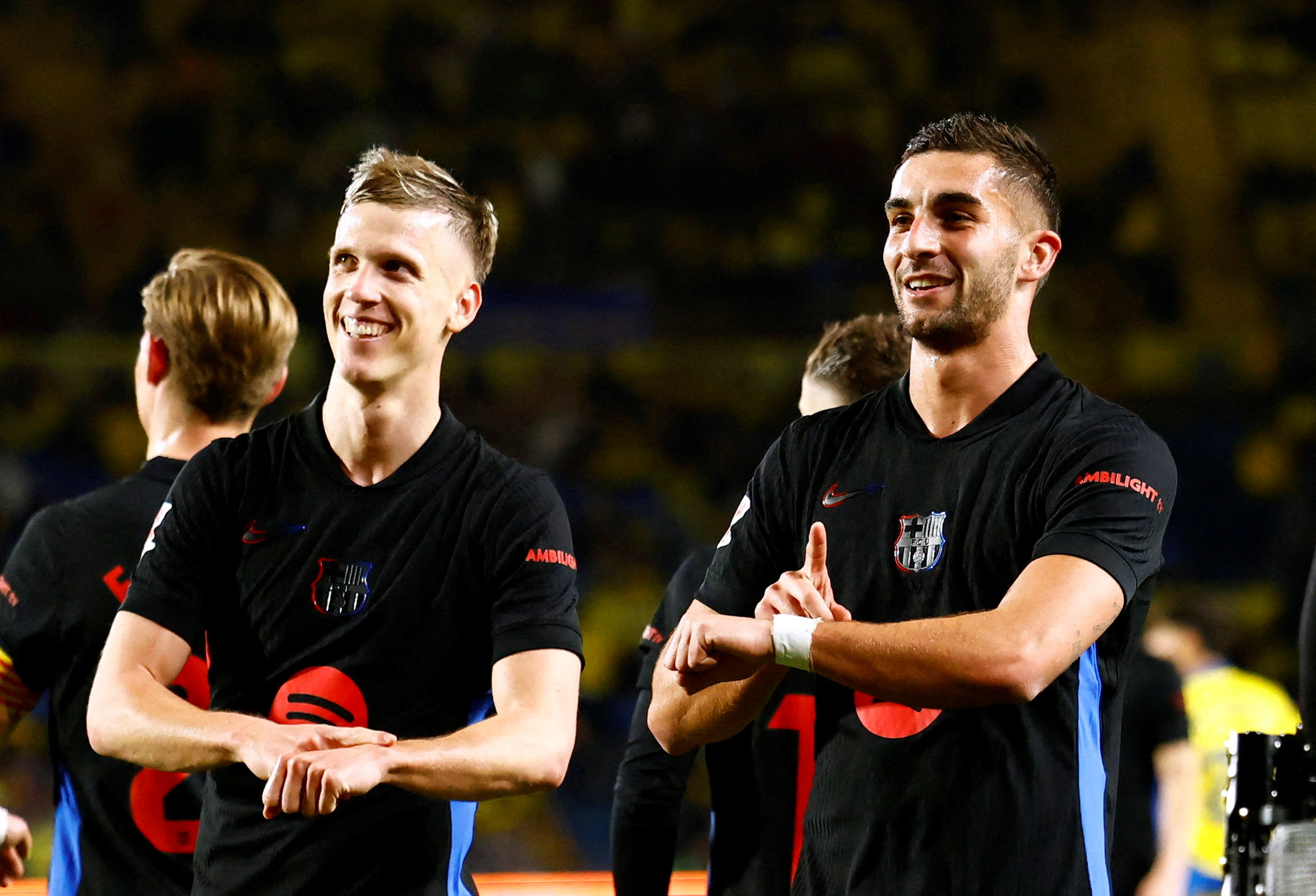 Dani Olmo i Ferran Torres/Foto REUTERS