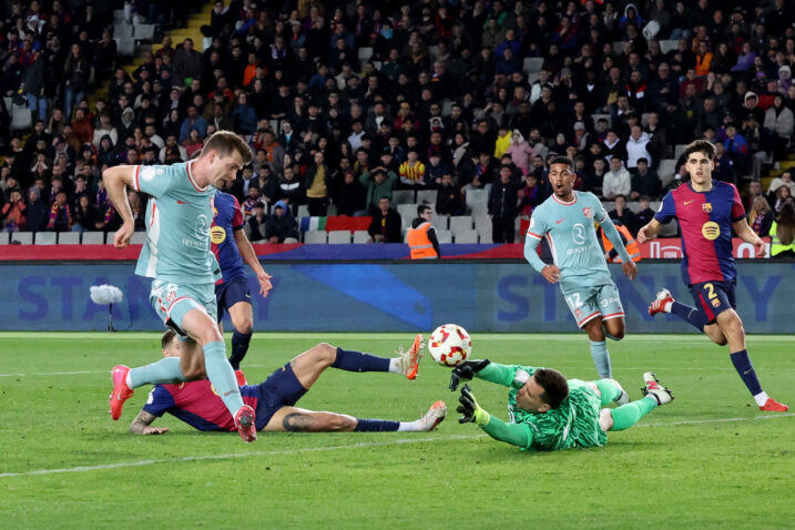 Alexander Sorloth zaključio je golijadu u sučevoj nadoknadi vremena/Foto REUTERS