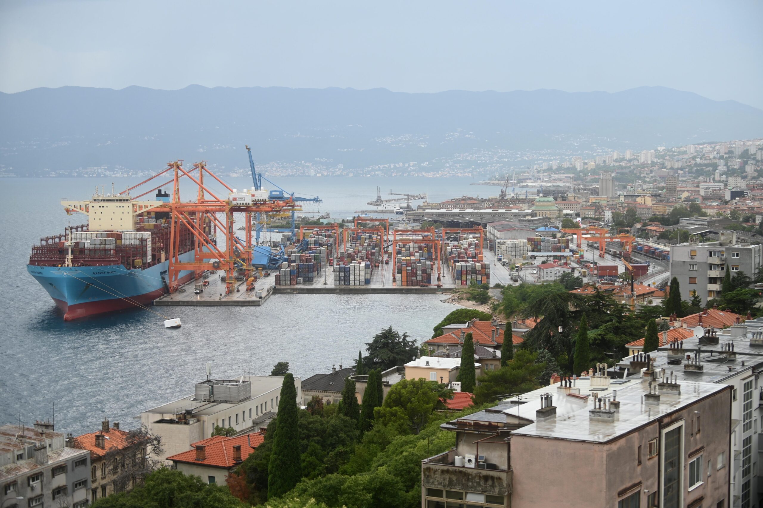 Buka je dva mjeseca mjerena na području mjesnih odbora Pećine, Bulevard i Centar-Sušak - kontejnerski terminal Brajdica / Foto ARHIVA NL