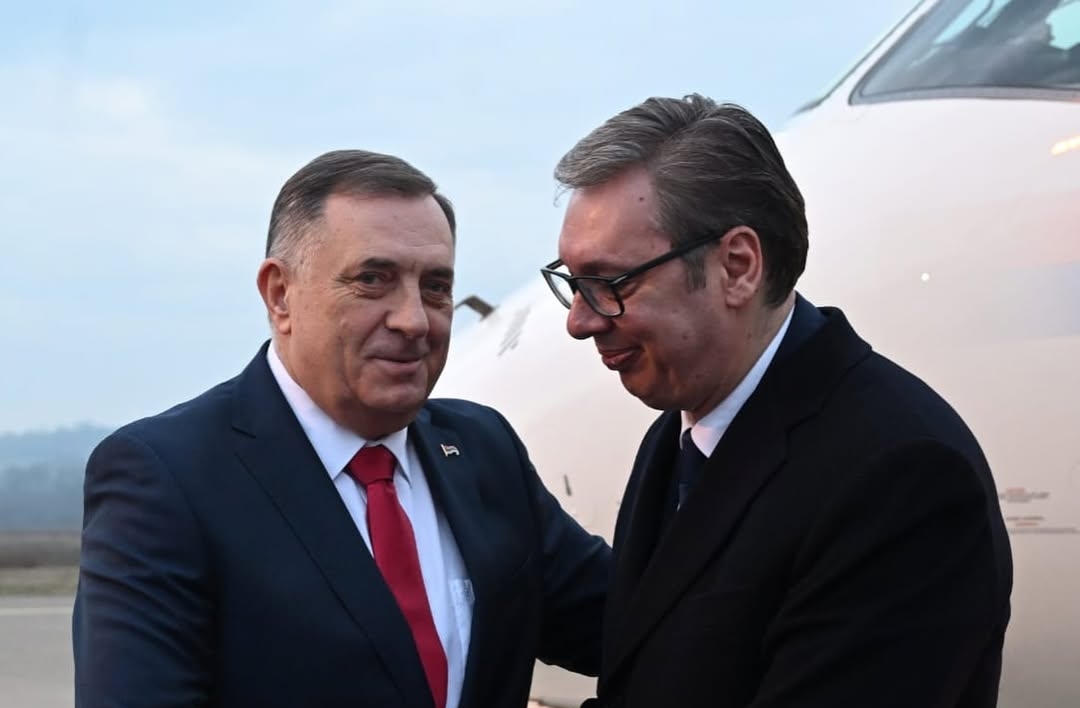 Milorad Dodik i Aleksandar Vučić / Foto Screenshot Instagram