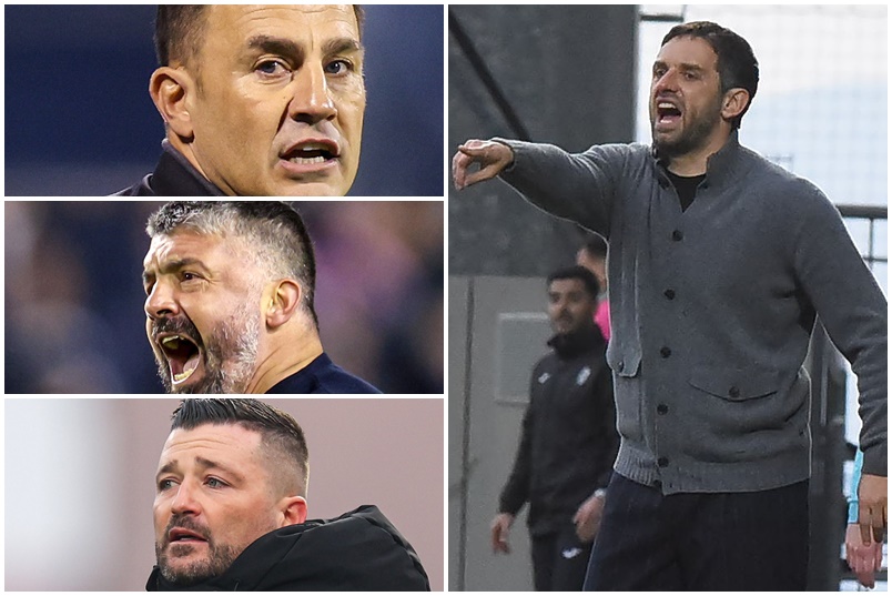 Fabio Cannavaro, Genaro Gattuso, Federico Coppitelli i Radomir Đalović/ Foto PIXSELL/Foto NL