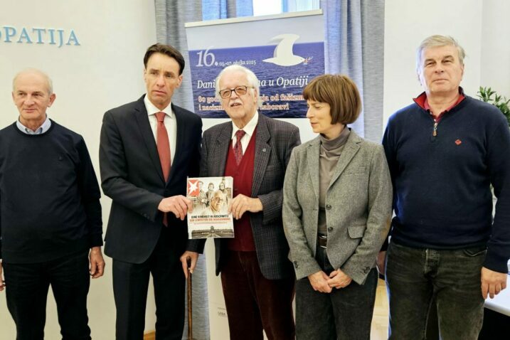 Bruno Starčić, Fernando Kirigin, Oleg Mandić, Sanja Simper i Neven Šantić / Foto Grad Opatija