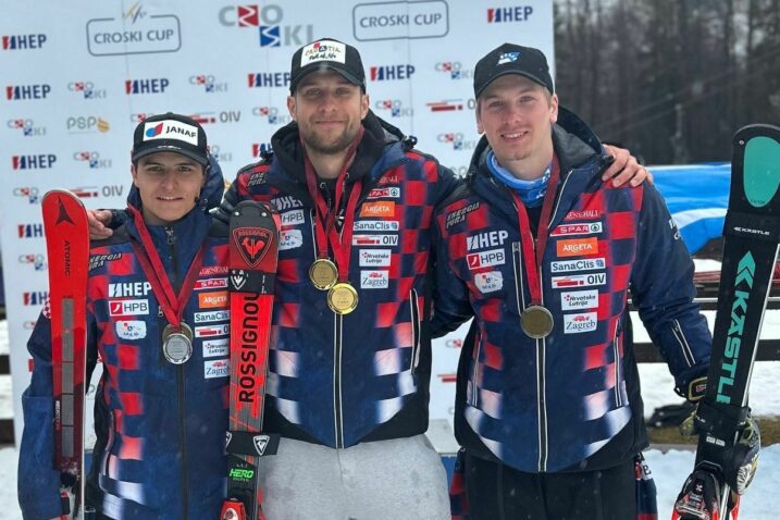 Tvrtko Ljutić, Samuel Kolega i Roko Bergović/Foto CROSKI