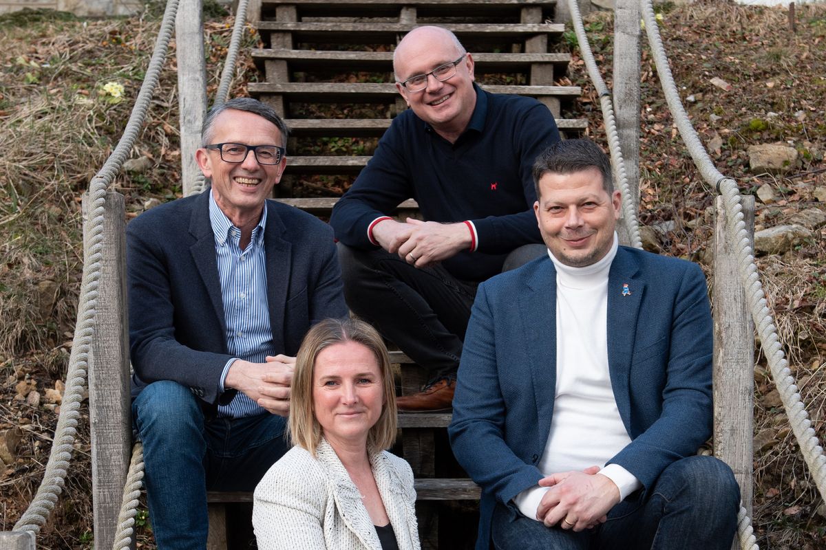 Ivica Lukanović, Toni Štimac, Sandra Okanović i Saša Đujić