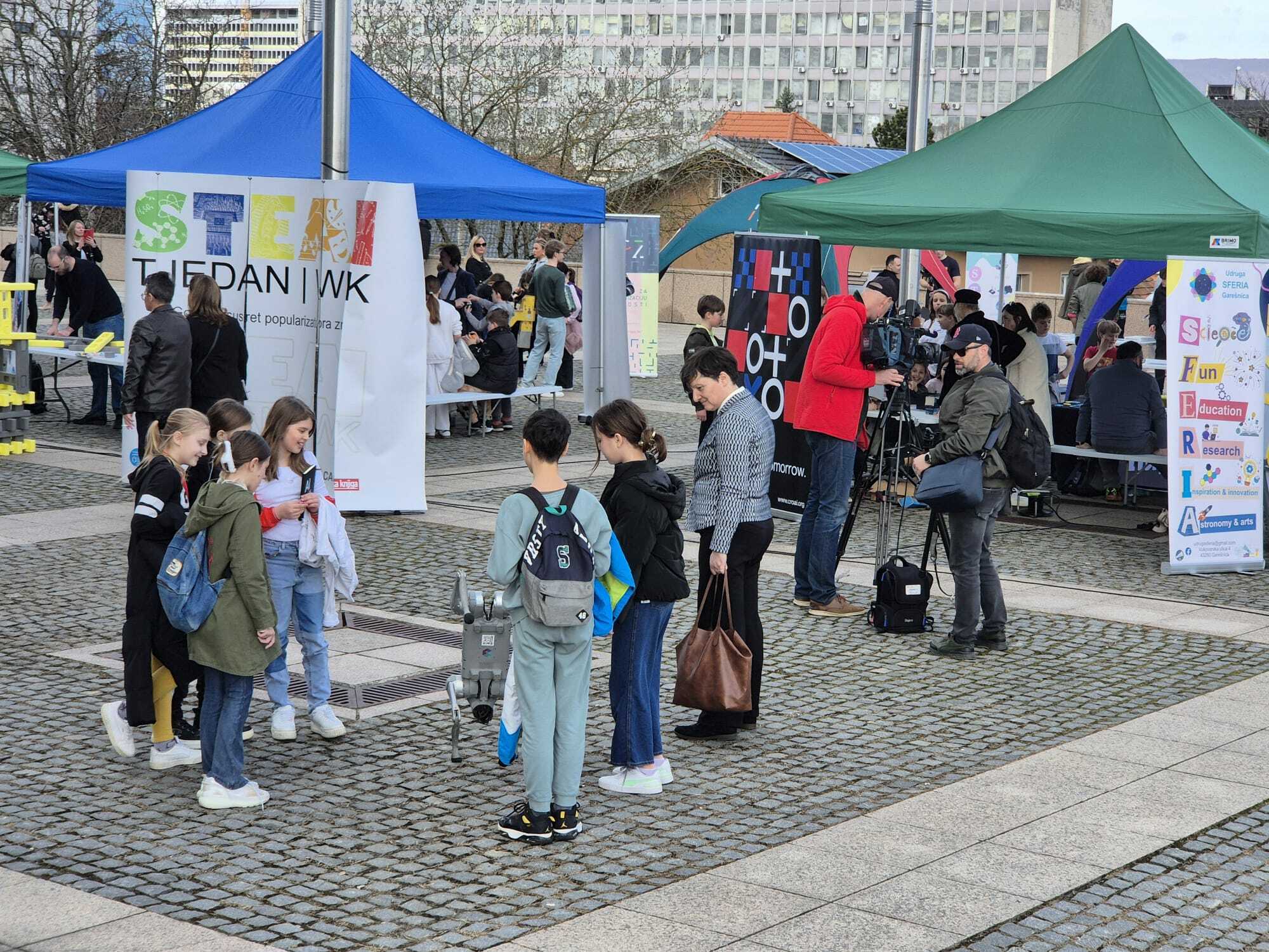 Cilj projekta je omogućiti djeci upoznavanje s područjem STEM-a