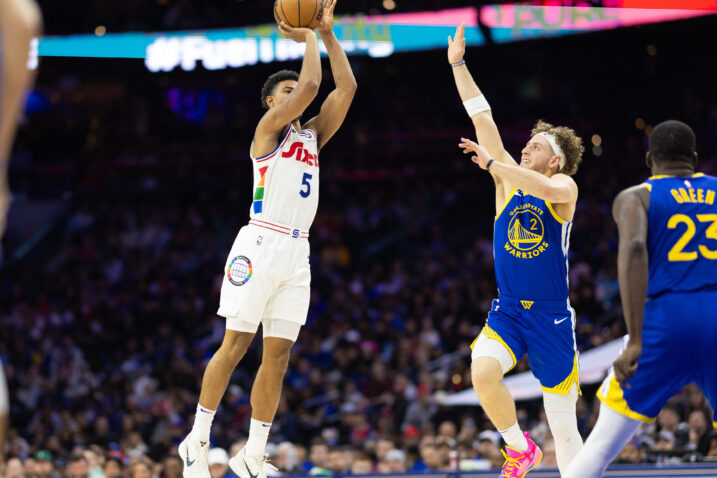 Quentin Grimes i Brandin Podziemski/Foto REUTERS