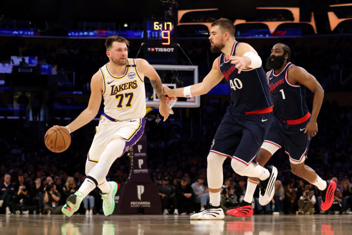 Luka Dončić i Ivica Zubac/Foto REUTERS