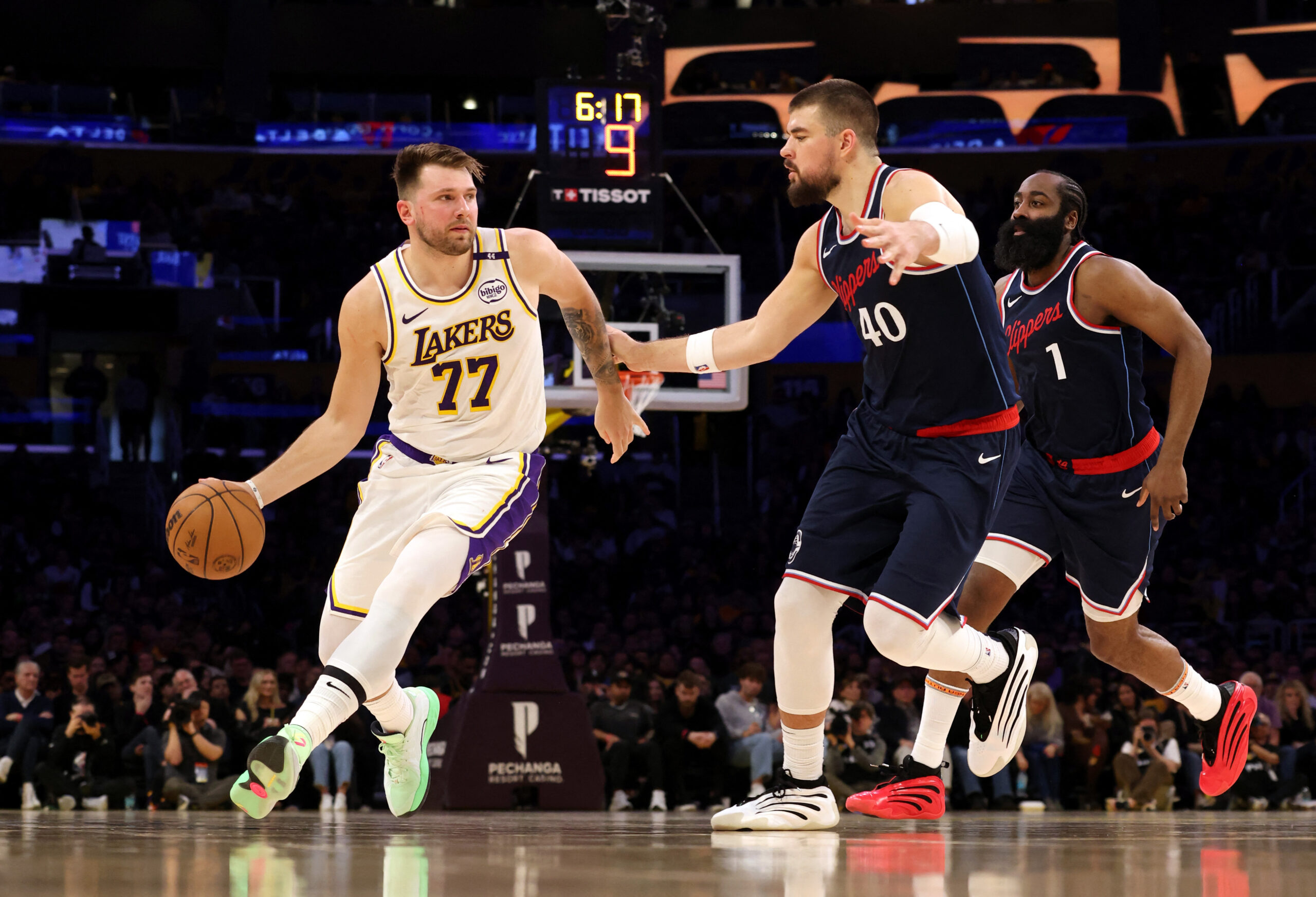 Luka Dončić i Ivica Zubac/Foto REUTERS