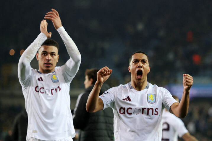 Morgan Rogers i Youri Tielemans (Aston Villa)/Foto REUTERS