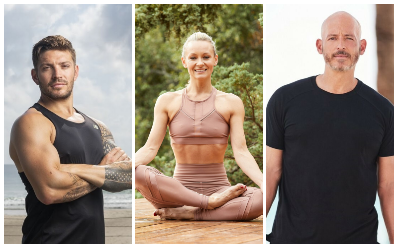 Luke Zocchi, Simone De La Rue, Harley Pasternak, Foto: Instagram